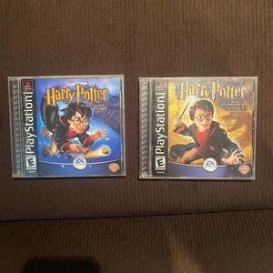 Harry Potter PlayStation 1 PS1 bundle of two games